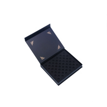 Royal blue black flip board packaging gift box Cosmetics skin care products essential oil mask essence packaging box